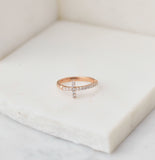 Divine Pinky - Midi Ring, Rose Gold