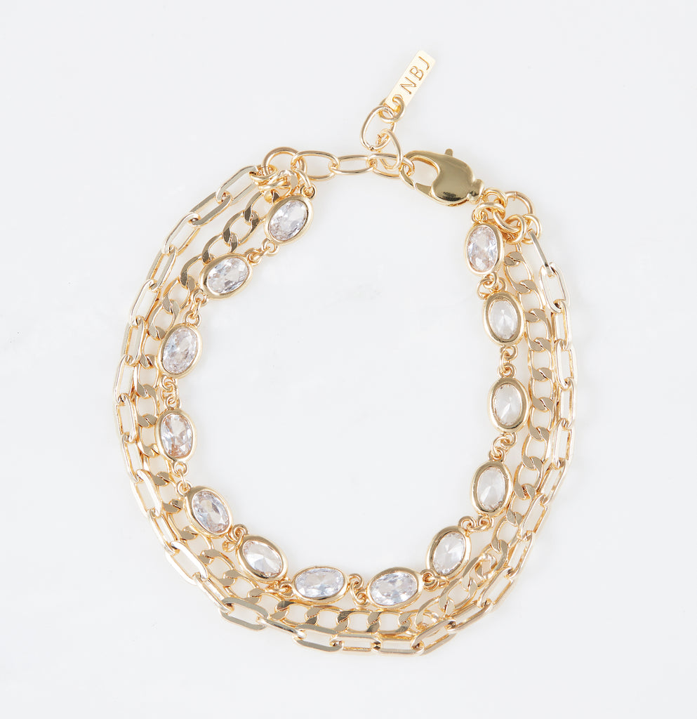 Sutton Three Strand Bracelet