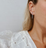 Europa Ear Cuff, Silver