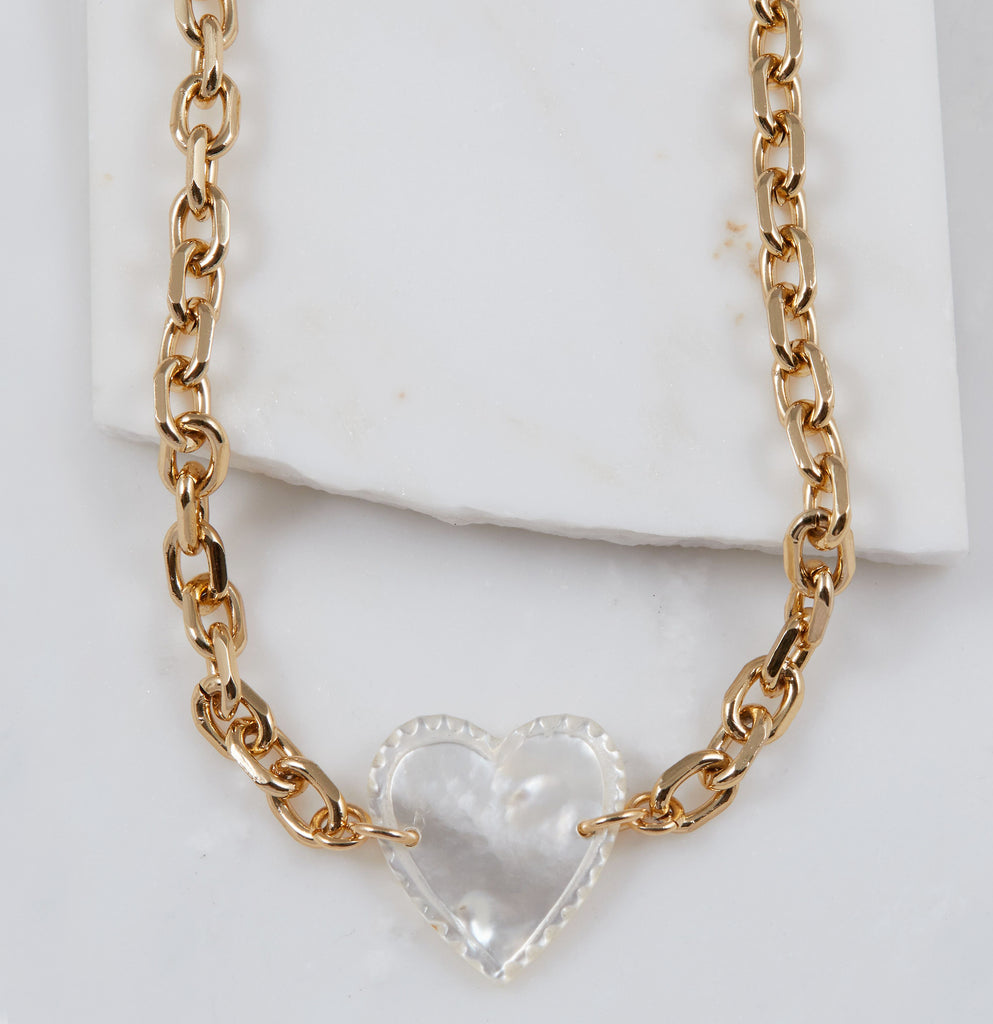 "Femi" Vintage Mother of Pearl Necklace