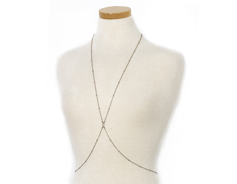 This Bods for You Body Chain, Silver