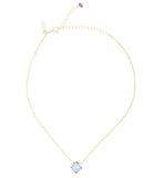 Stone Drop Choker, Mystic Indigo Quartz