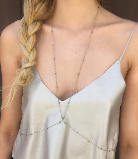 This Bods for You Body Chain, Silver