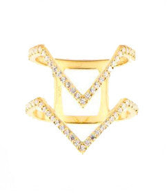 Twinvies Ring, Gold