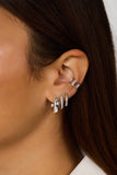 Corey Huggy Hoops, Rhodium