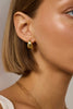 Gianna Small Teardrop Earrings, Gold