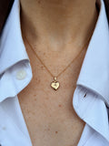 Willa Vintage Heart and Diamond Locket