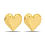 Mon Cherie Heart Earrings, Large