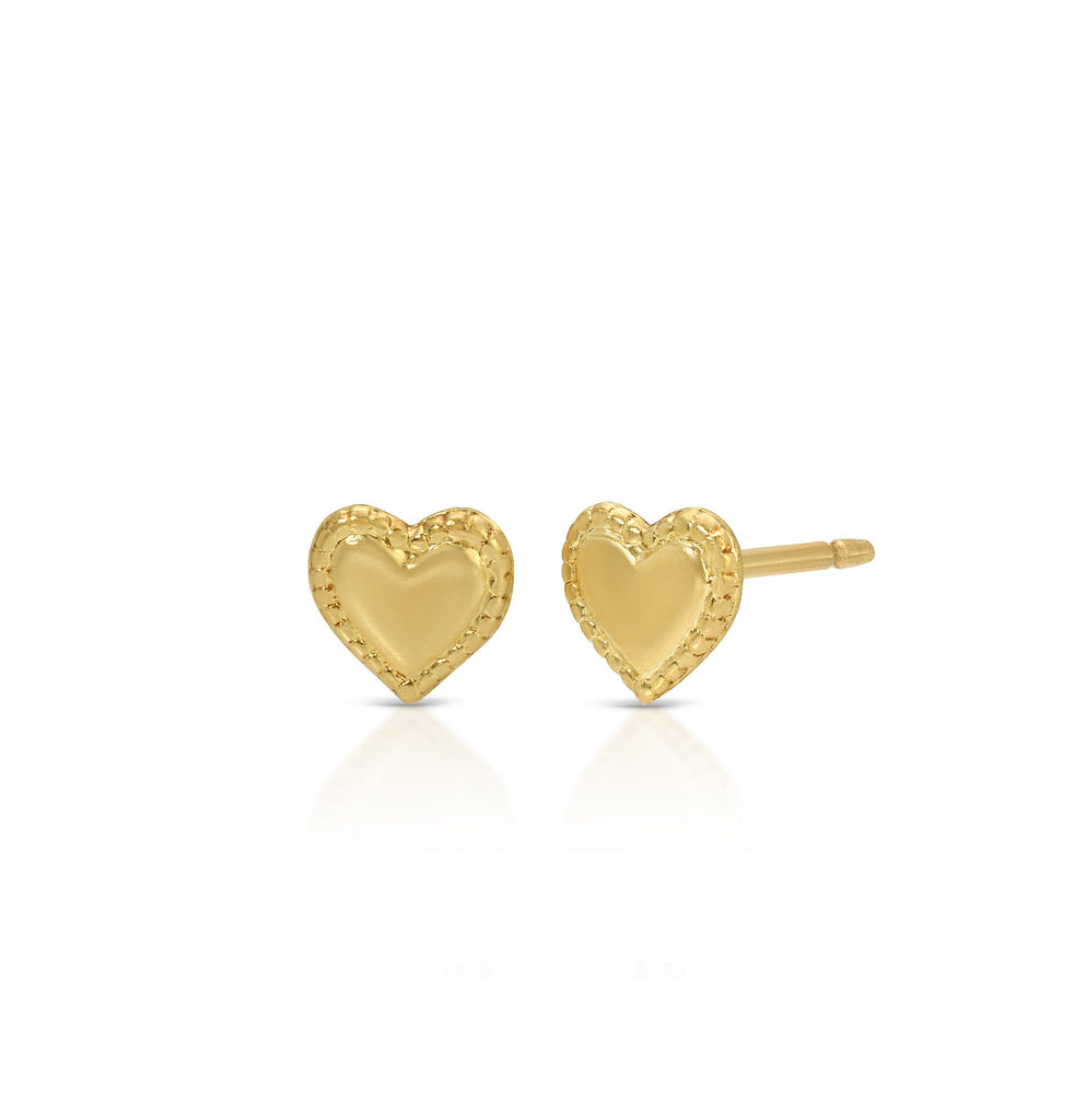 Heart Studs