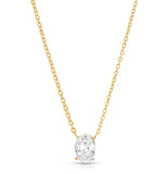 Evan Solitaire Necklace