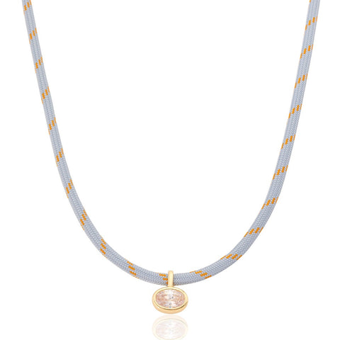 Venus Tennis Necklace, Silver