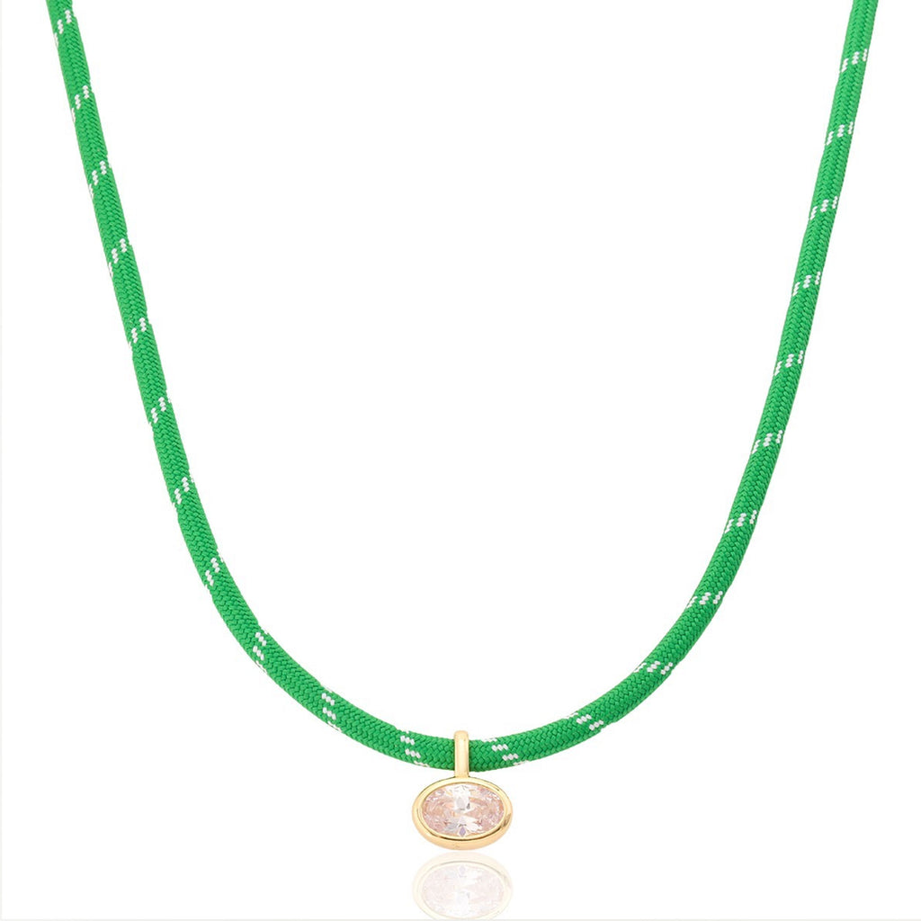 Marin Necklace, Green