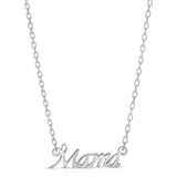 Mama Necklace, Silver