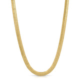 Shaye Herringbone Necklace, Gold