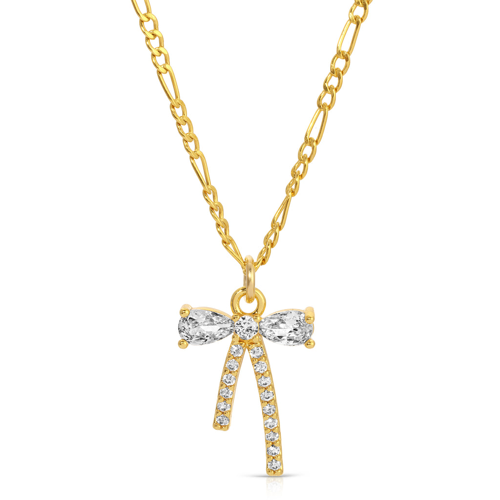 Brie Bow Necklace