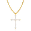 Charity Pearl Cross Necklace