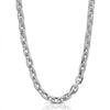 Iced Out Chain Necklace, Silver