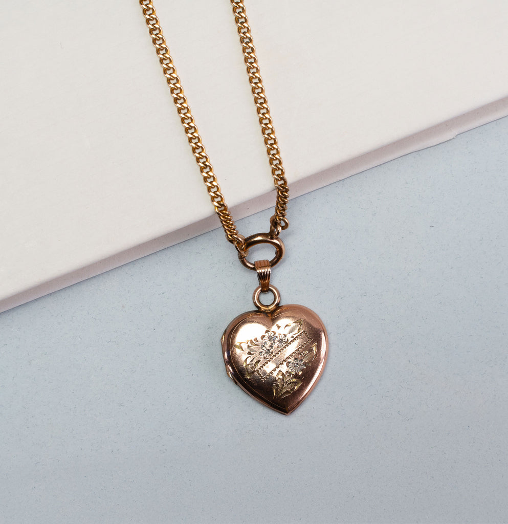 Greta Victorian Heart Locket