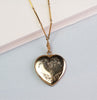Mabel Vintage Puffy Heart Pendant Necklace