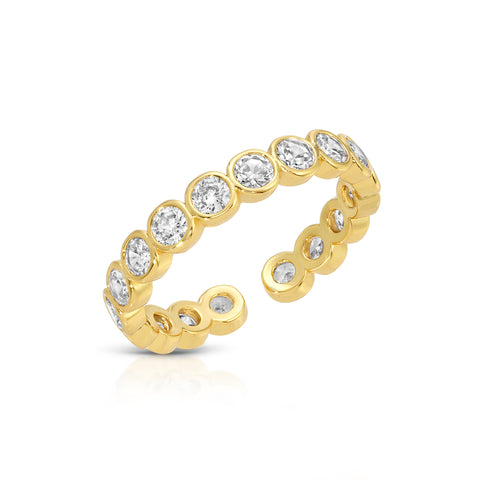 Gio 3 Cz Stacking Ring