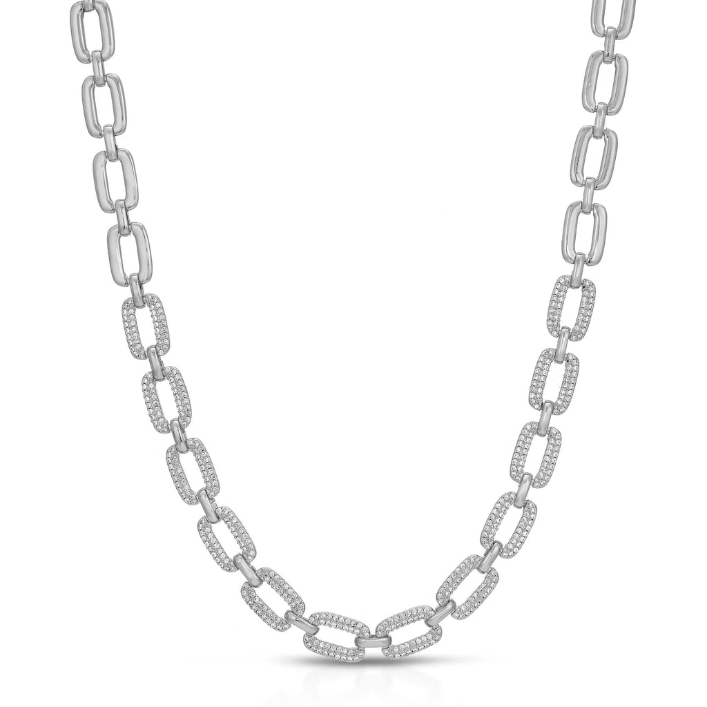 Giana Necklace, Silver