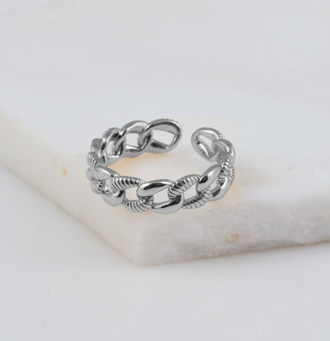 Twinvies Ring, Silver