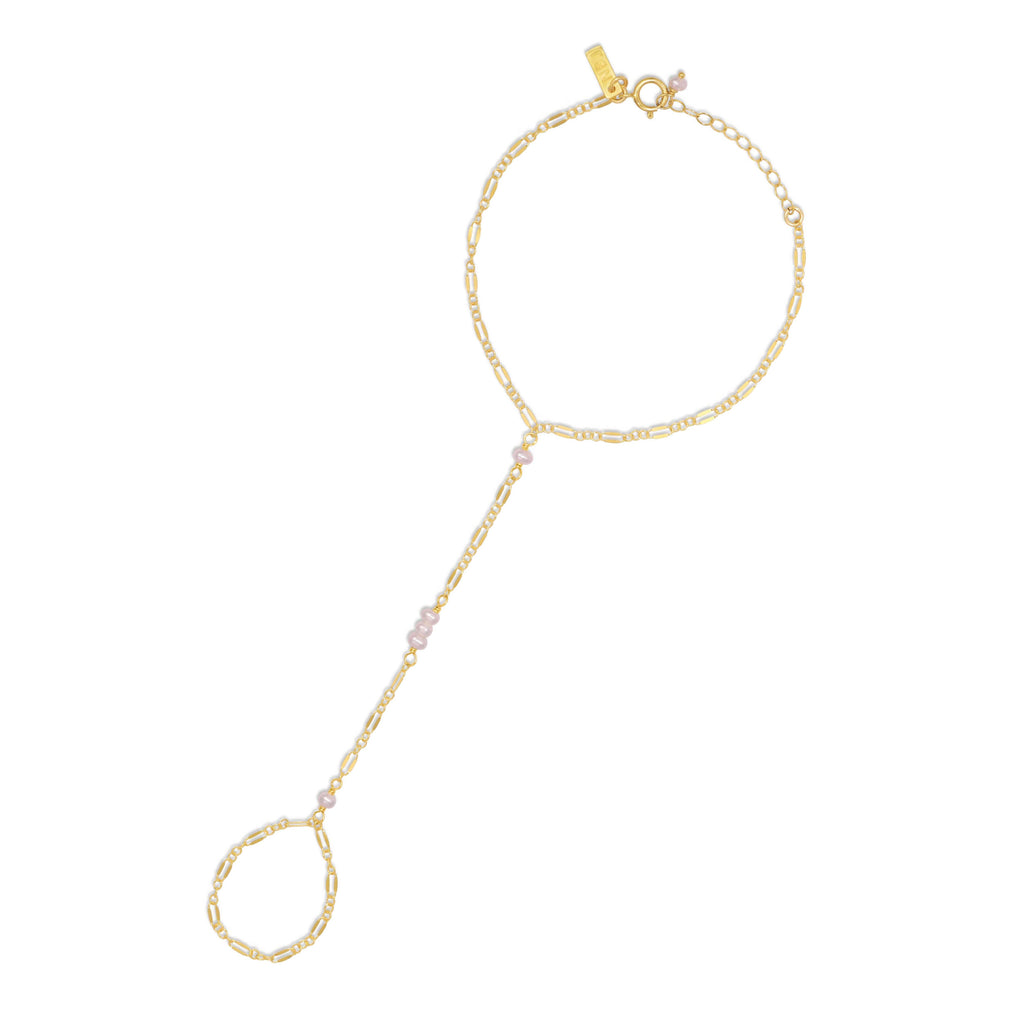 Yaya Hand Chain, Freshwater Pearl