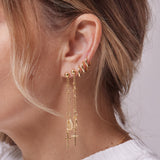 Miraculous Earrings, Gold