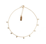 Vega Anklet, Gold
