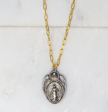 Vintage Virgin Mary, Silver