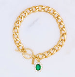 Didi Bracelet, Emerald