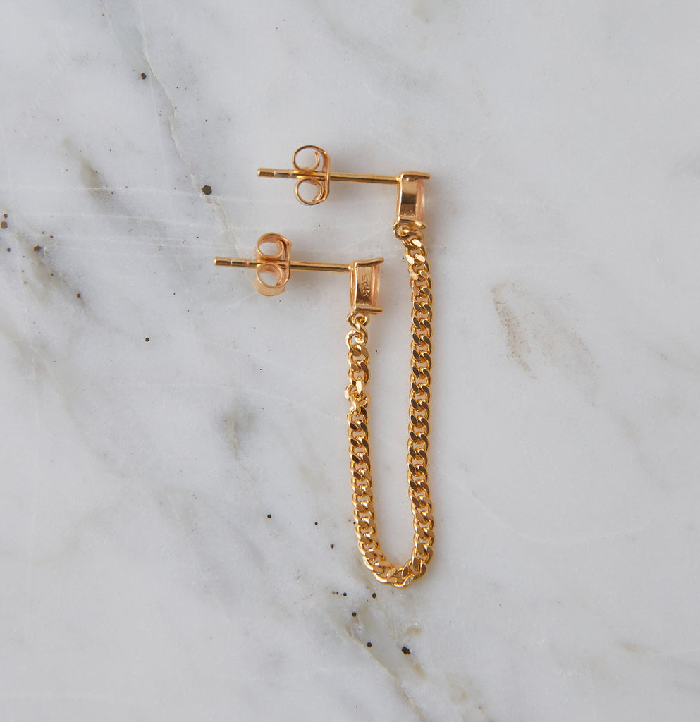 Tova Double Earring, Topaz