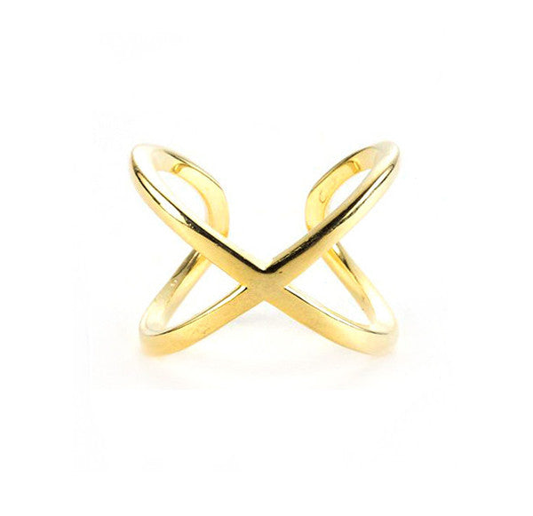 Hug Me Ring, Gold – Natalie B. Jewelry