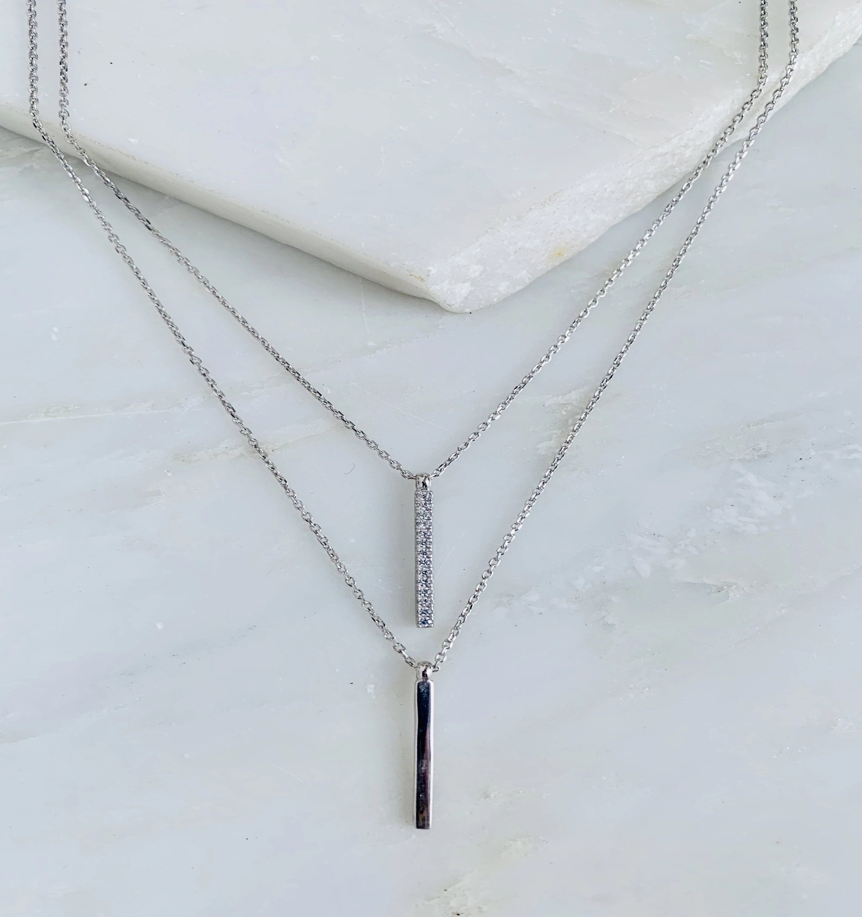 Uptown Necklace, Silver – Natalie B. Jewelry