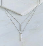 Uptown Necklace, Silver
