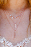 Uptown Necklace, Rose Gold