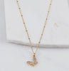 Mariposa, Gold Necklace