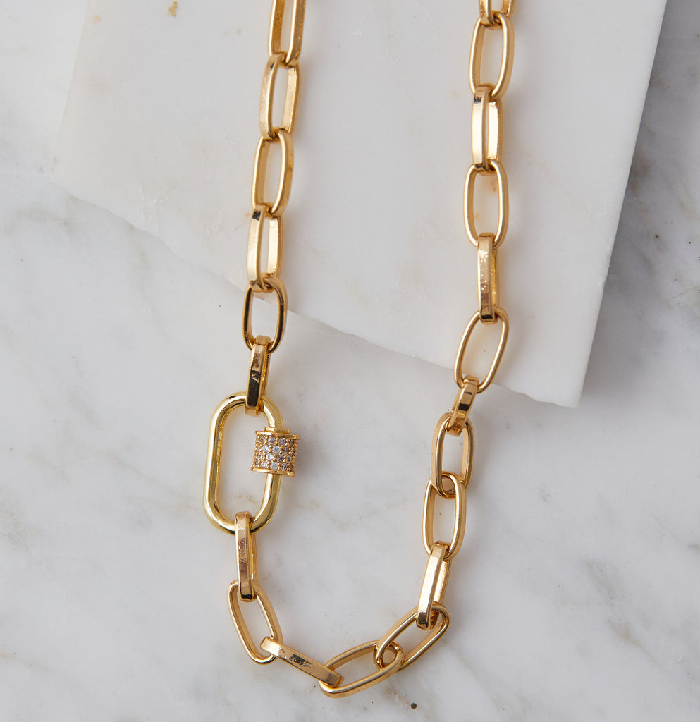 Naia Link Necklace – Natalie B. Jewelry