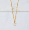 Didi Necklace, Clear Cz