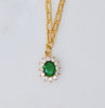 Didi Necklace, Emerald