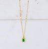 Devi Necklace, Emerald