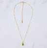 Devi Necklace, Emerald