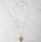 Frannie Reversible Sweetheart Locket