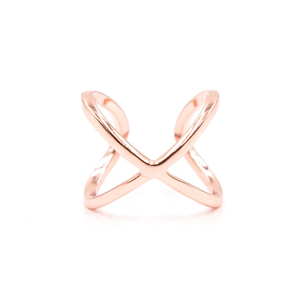 Hug Me Ring, Rose Gold – Natalie B. Jewelry