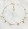 Vega Anklet, Gold