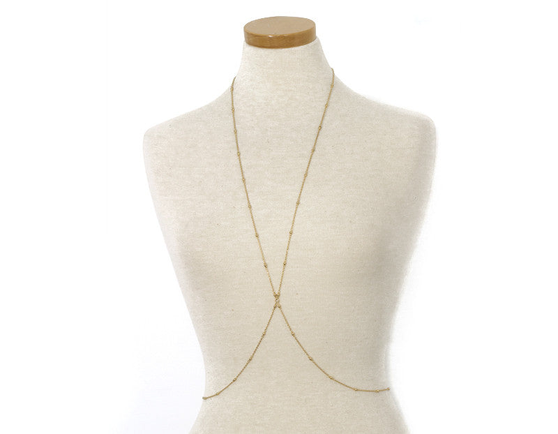 This Bods for You Body Chain, Gold – Natalie B. Jewelry