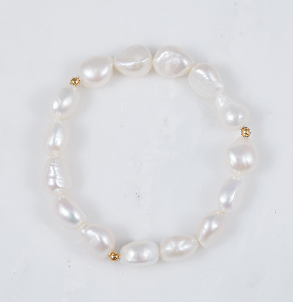 9-10mm White Cultured Freshwater AA quality Pearl Necklace with a 925  Sterling Silver Clasp