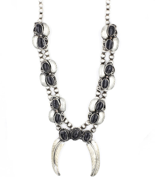 Two Raven Naja Necklace, Onyx – Natalie B. Jewelry